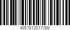 Código de barras (EAN, GTIN, SKU, ISBN): '4957812017268'