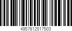 Código de barras (EAN, GTIN, SKU, ISBN): '4957812017503'