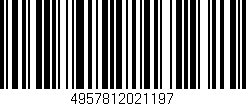 Código de barras (EAN, GTIN, SKU, ISBN): '4957812021197'