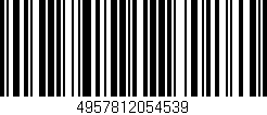 Código de barras (EAN, GTIN, SKU, ISBN): '4957812054539'