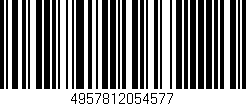 Código de barras (EAN, GTIN, SKU, ISBN): '4957812054577'