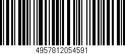 Código de barras (EAN, GTIN, SKU, ISBN): '4957812054591'