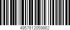Código de barras (EAN, GTIN, SKU, ISBN): '4957812059862'