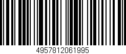 Código de barras (EAN, GTIN, SKU, ISBN): '4957812061995'