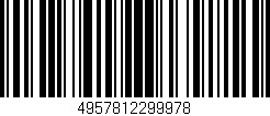 Código de barras (EAN, GTIN, SKU, ISBN): '4957812299978'