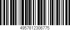 Código de barras (EAN, GTIN, SKU, ISBN): '4957812306775'