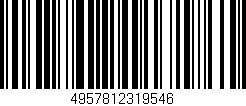 Código de barras (EAN, GTIN, SKU, ISBN): '4957812319546'