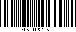 Código de barras (EAN, GTIN, SKU, ISBN): '4957812319584'