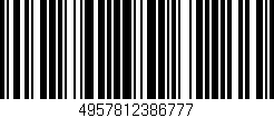 Código de barras (EAN, GTIN, SKU, ISBN): '4957812386777'