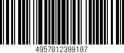 Código de barras (EAN, GTIN, SKU, ISBN): '4957812399197'