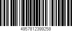 Código de barras (EAN, GTIN, SKU, ISBN): '4957812399258'