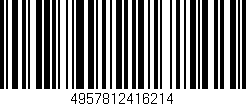 Código de barras (EAN, GTIN, SKU, ISBN): '4957812416214'