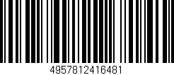 Código de barras (EAN, GTIN, SKU, ISBN): '4957812416481'