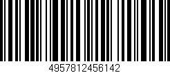 Código de barras (EAN, GTIN, SKU, ISBN): '4957812456142'