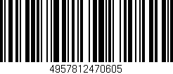 Código de barras (EAN, GTIN, SKU, ISBN): '4957812470605'