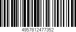 Código de barras (EAN, GTIN, SKU, ISBN): '4957812477352'