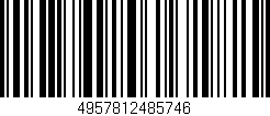 Código de barras (EAN, GTIN, SKU, ISBN): '4957812485746'