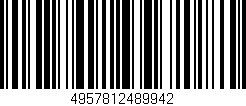 Código de barras (EAN, GTIN, SKU, ISBN): '4957812489942'