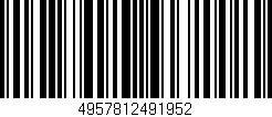 Código de barras (EAN, GTIN, SKU, ISBN): '4957812491952'