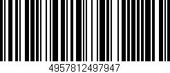 Código de barras (EAN, GTIN, SKU, ISBN): '4957812497947'