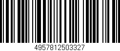 Código de barras (EAN, GTIN, SKU, ISBN): '4957812503327'