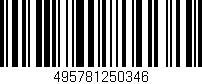 Código de barras (EAN, GTIN, SKU, ISBN): '495781250346'