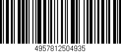 Código de barras (EAN, GTIN, SKU, ISBN): '4957812504935'