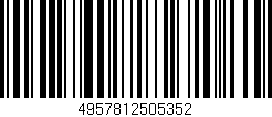 Código de barras (EAN, GTIN, SKU, ISBN): '4957812505352'