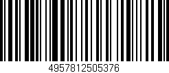 Código de barras (EAN, GTIN, SKU, ISBN): '4957812505376'