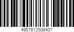 Código de barras (EAN, GTIN, SKU, ISBN): '4957812508407'