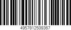 Código de barras (EAN, GTIN, SKU, ISBN): '4957812509367'