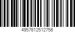 Código de barras (EAN, GTIN, SKU, ISBN): '4957812512756'