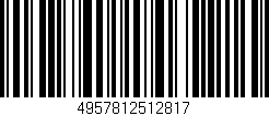 Código de barras (EAN, GTIN, SKU, ISBN): '4957812512817'