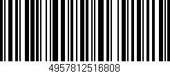 Código de barras (EAN, GTIN, SKU, ISBN): '4957812516808'