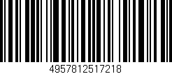 Código de barras (EAN, GTIN, SKU, ISBN): '4957812517218'