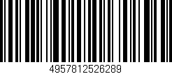 Código de barras (EAN, GTIN, SKU, ISBN): '4957812526289'