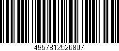 Código de barras (EAN, GTIN, SKU, ISBN): '4957812526807'