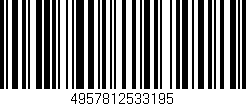Código de barras (EAN, GTIN, SKU, ISBN): '4957812533195'
