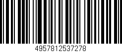 Código de barras (EAN, GTIN, SKU, ISBN): '4957812537278'