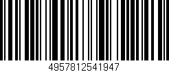 Código de barras (EAN, GTIN, SKU, ISBN): '4957812541947'