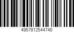 Código de barras (EAN, GTIN, SKU, ISBN): '4957812544740'