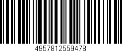 Código de barras (EAN, GTIN, SKU, ISBN): '4957812559478'