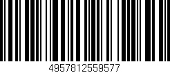 Código de barras (EAN, GTIN, SKU, ISBN): '4957812559577'
