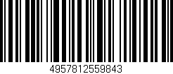 Código de barras (EAN, GTIN, SKU, ISBN): '4957812559843'