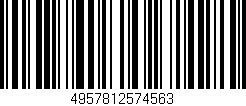 Código de barras (EAN, GTIN, SKU, ISBN): '4957812574563'