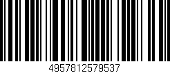 Código de barras (EAN, GTIN, SKU, ISBN): '4957812579537'