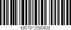 Código de barras (EAN, GTIN, SKU, ISBN): '4957812580809'