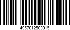 Código de barras (EAN, GTIN, SKU, ISBN): '4957812580915'