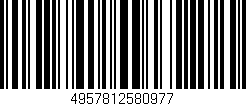 Código de barras (EAN, GTIN, SKU, ISBN): '4957812580977'