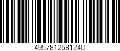 Código de barras (EAN, GTIN, SKU, ISBN): '4957812581240'